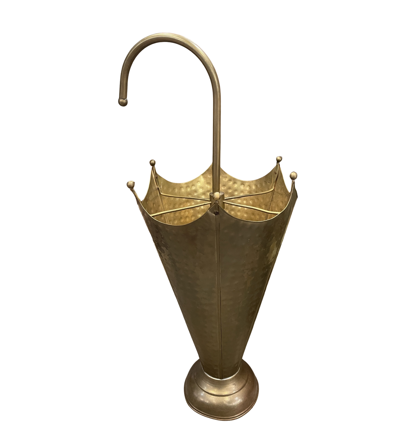 Figural Brass Umbrella Holder (0H000D)