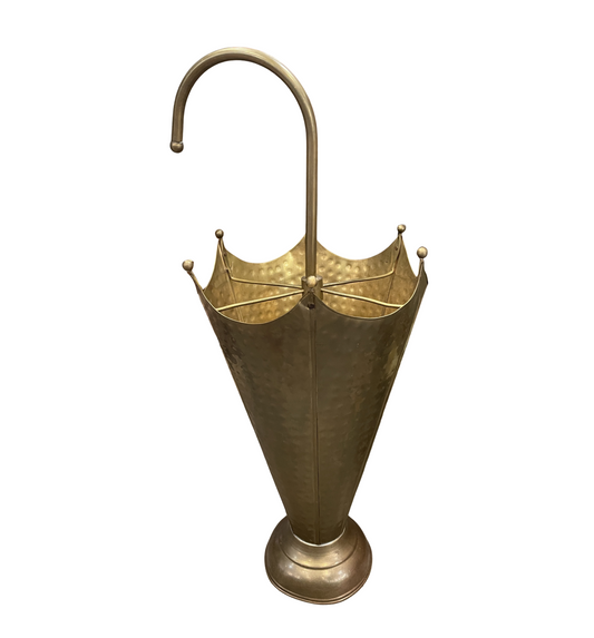 Figural Brass Umbrella Holder (0H000D)