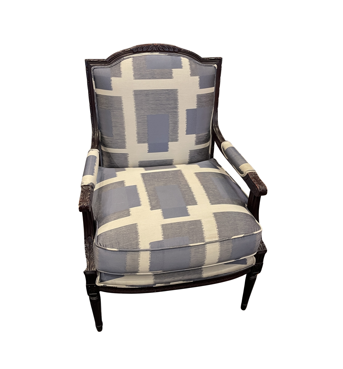 Kravet Bergere Chair, AS IS (051002)
