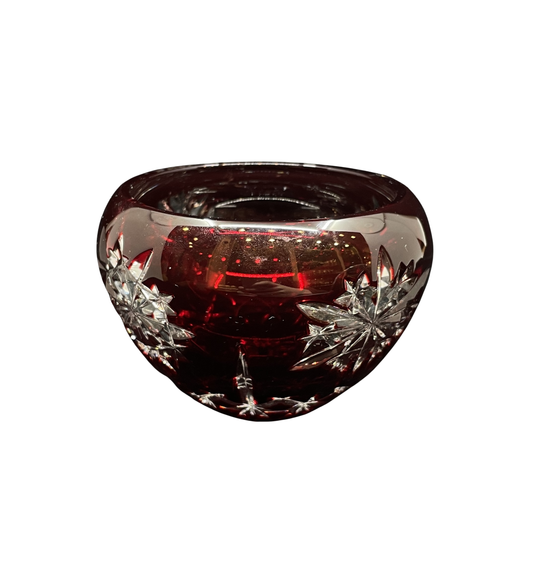 Waterford Snowflake Wishes Candle Holder/Finger Bowl (Two Available) (0HO00E)