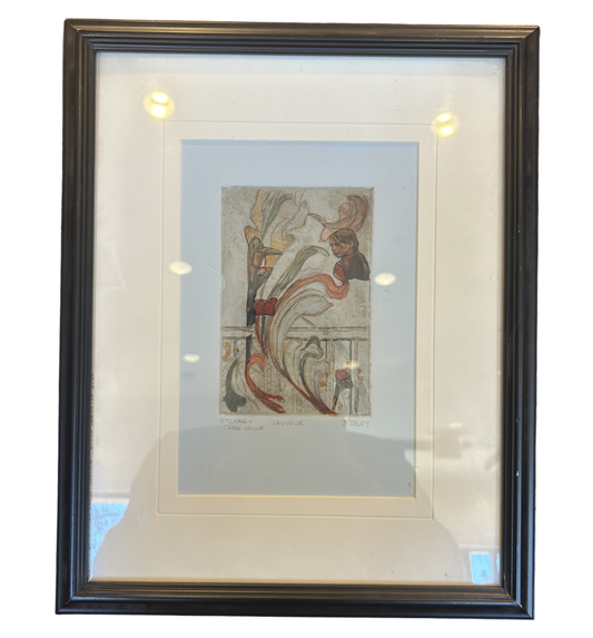 J. Drury "Savior" Etching (0KY005)