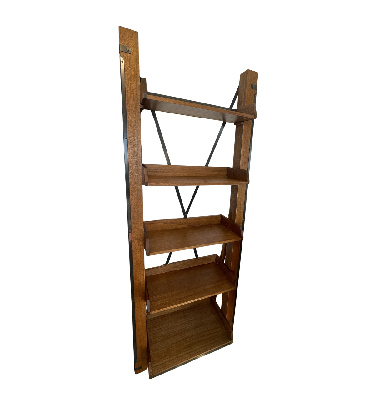 Industrial Leaning Bookcase (0NX00D)