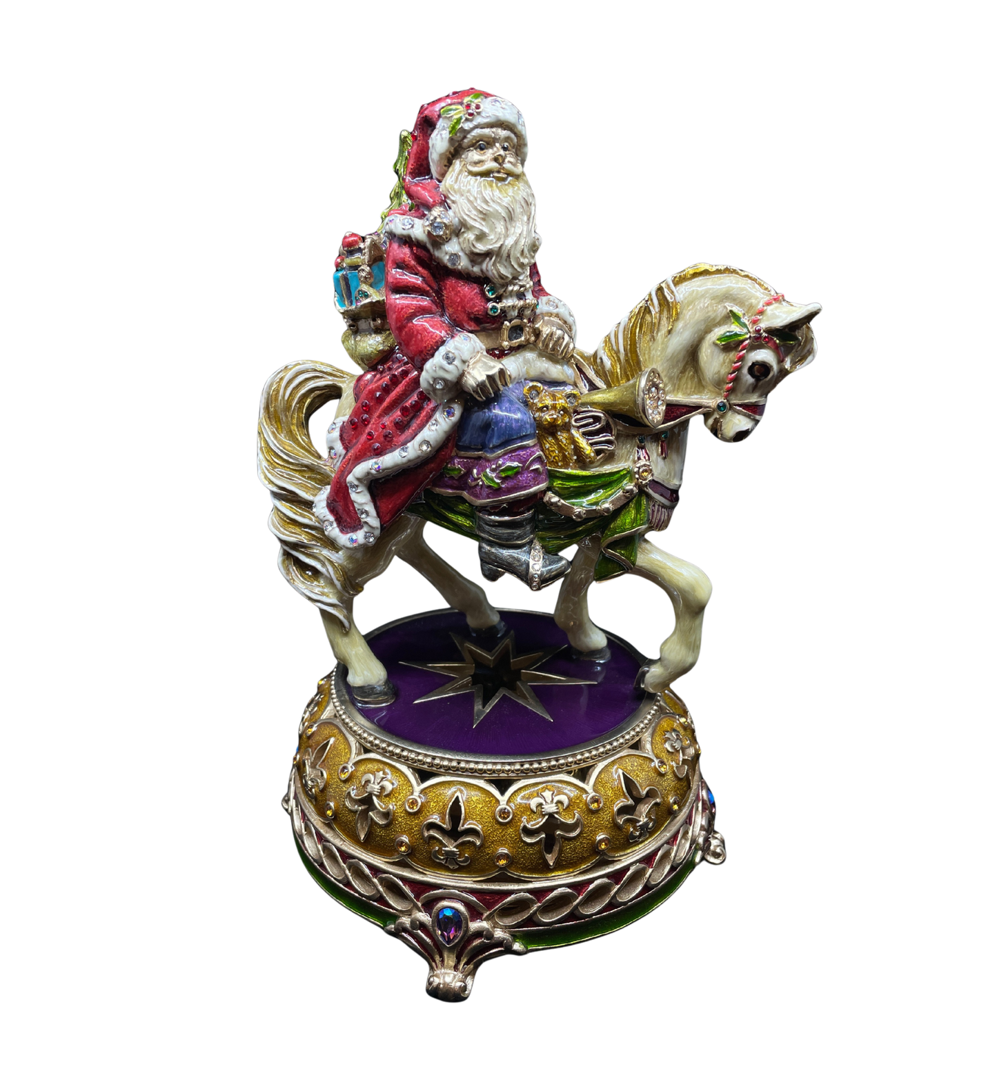 Jay Strongwater Santa Music Box (0IK00G)