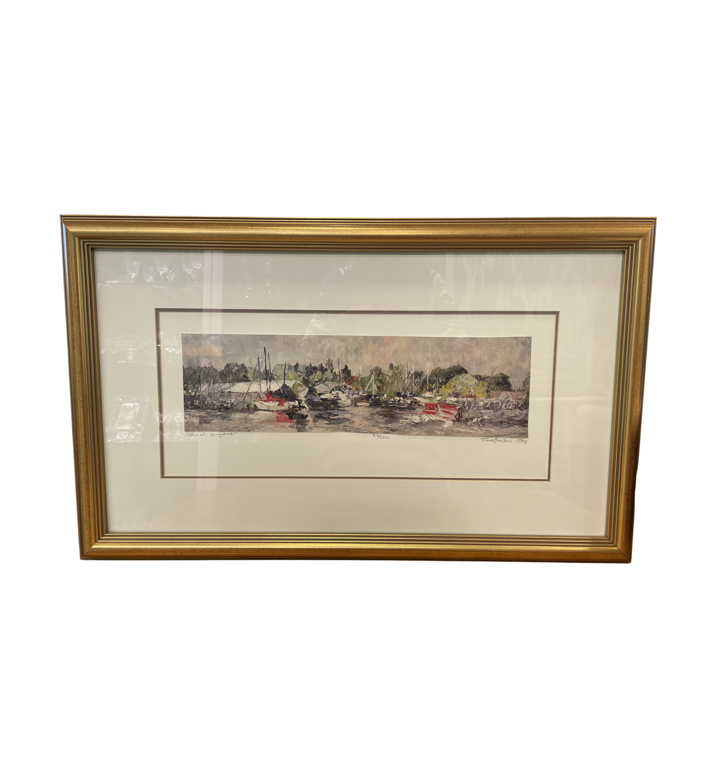James Brandess Signed Lithograph "Star of Saugatuck" 37/5000 (0MB001)