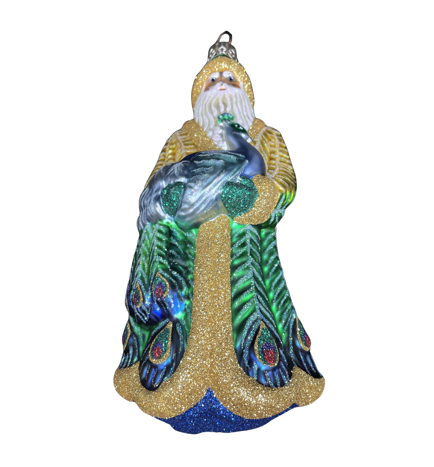 Patricia Breen Peacock Santa Large (0IK01F)