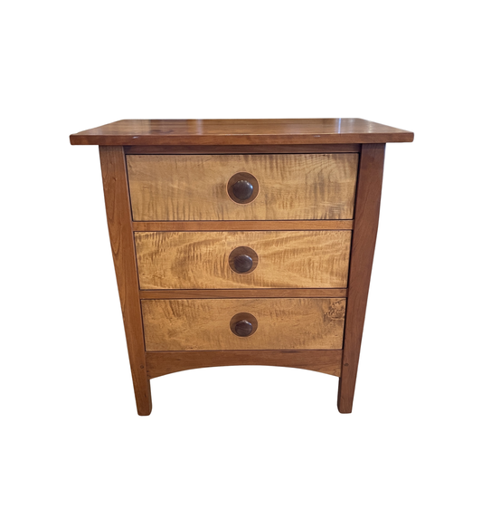 Stickley Harvey Ellis Three Drawer Nightstand, AS IS (01B02I)