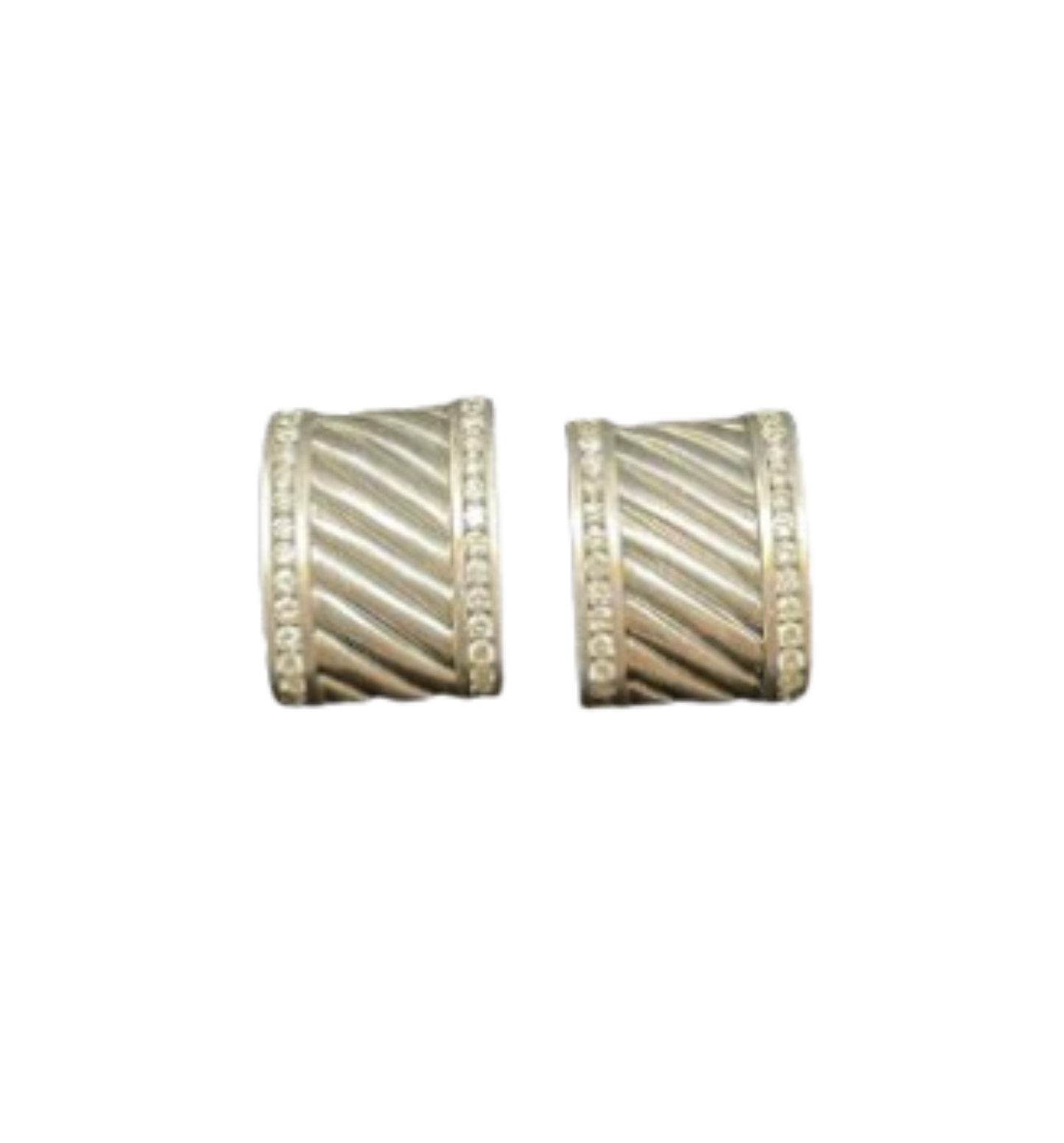 David Yurman Clip on Earrings