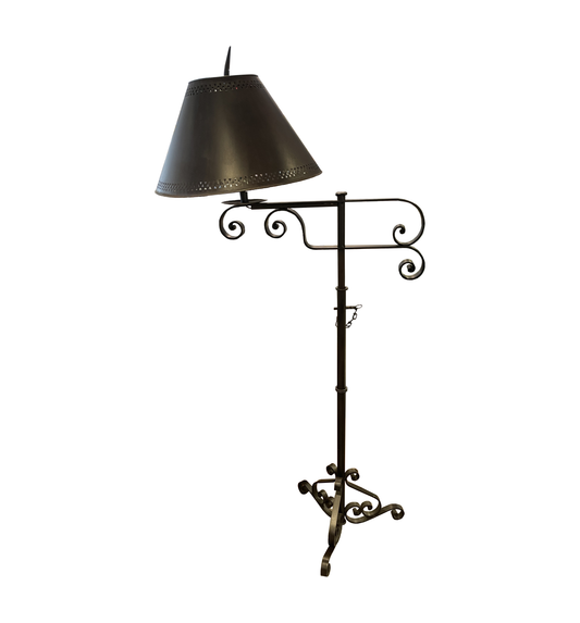 Farmhouse Weathervane Iron Floor Lamp (0NT007)