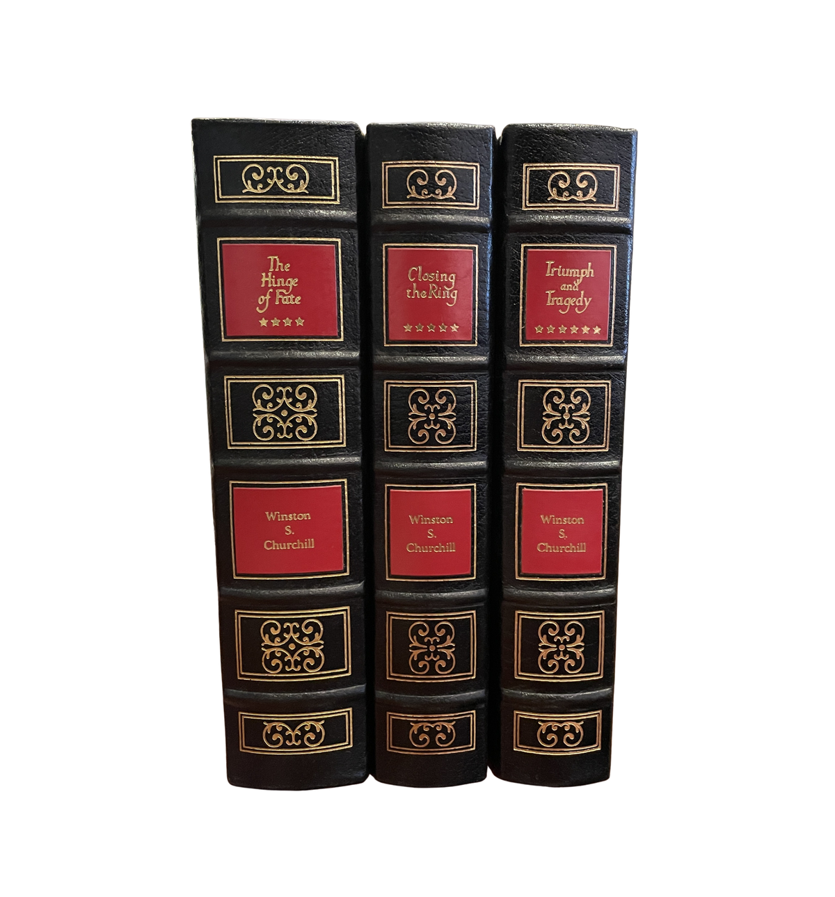 Easton Press Winston Churchill WWII Three Volumes (0MJ00M)