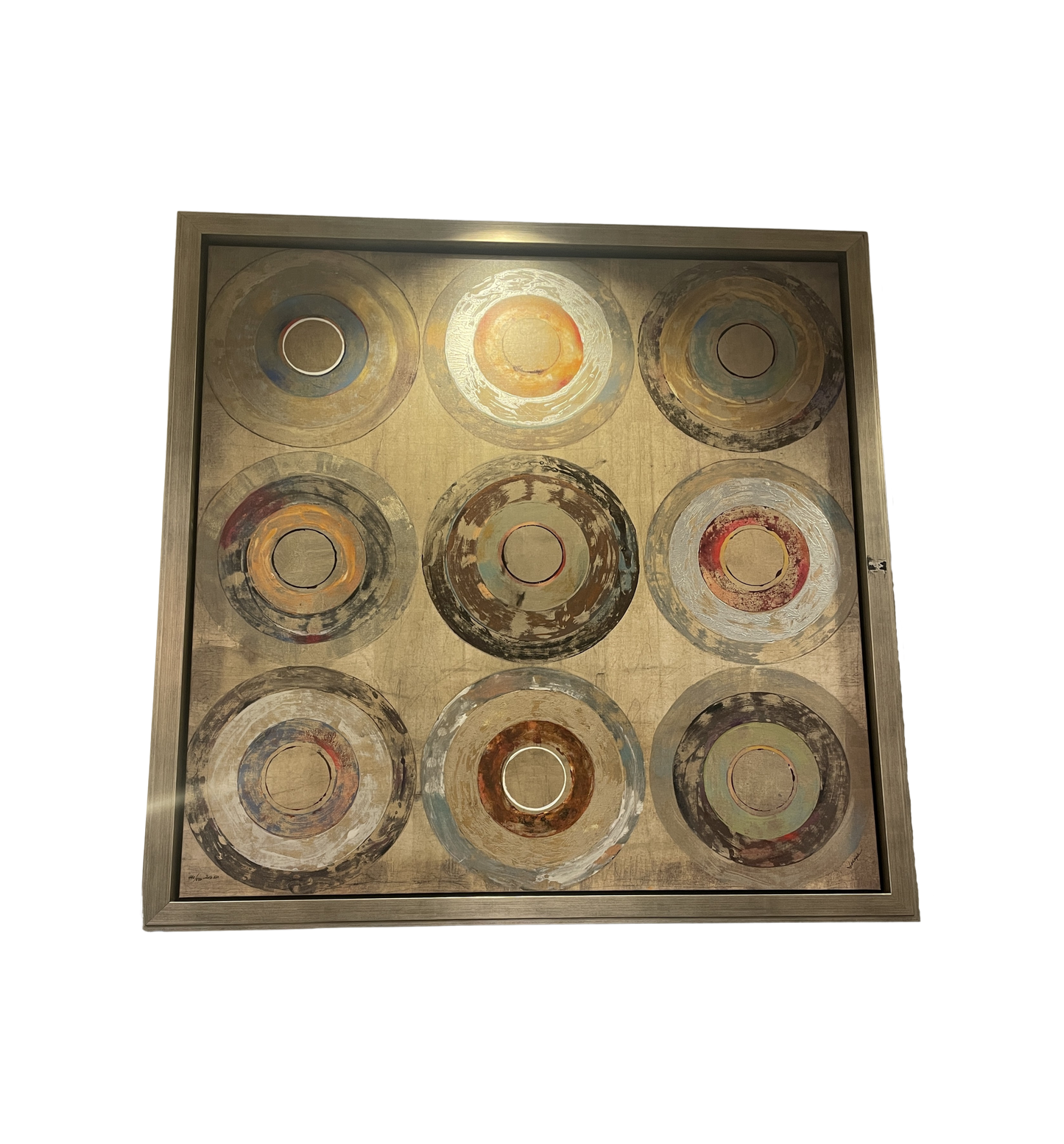 Ethan Allen Circle Giclee, signed Joseph (Two available) (0I600S)