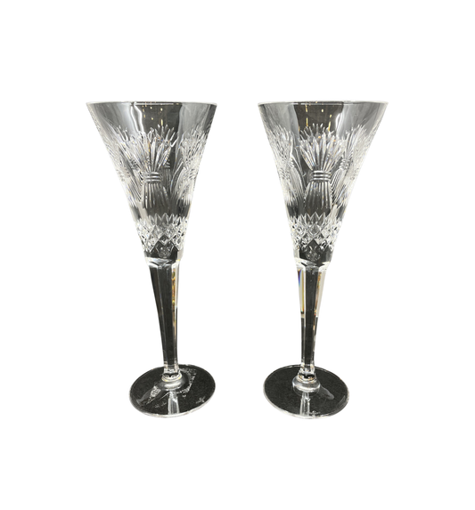 Waterford PROSPERITY Champagne Flutes with Box, Pair (0NI002)