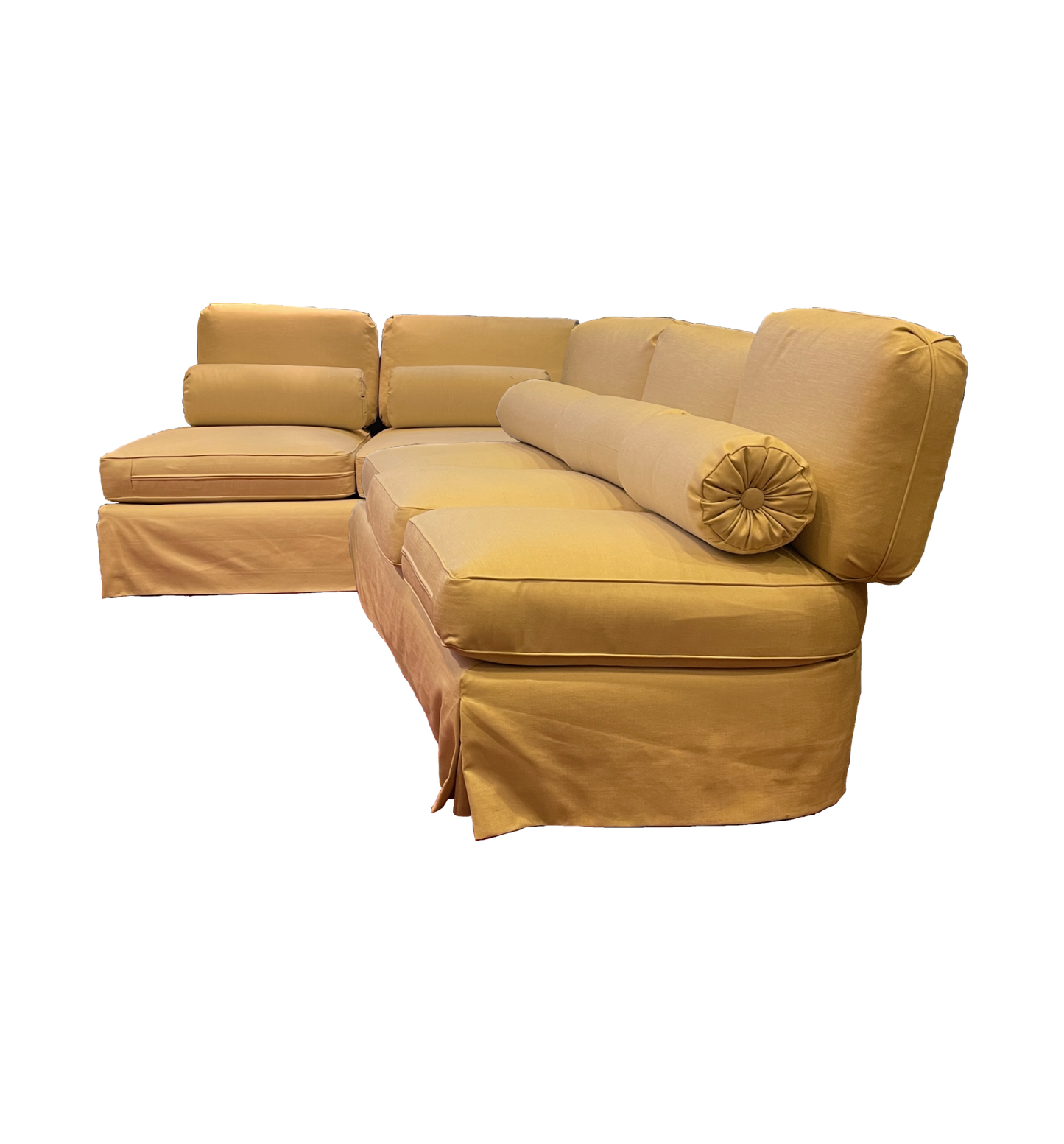 Custom Linen Banquette (0HP01G)