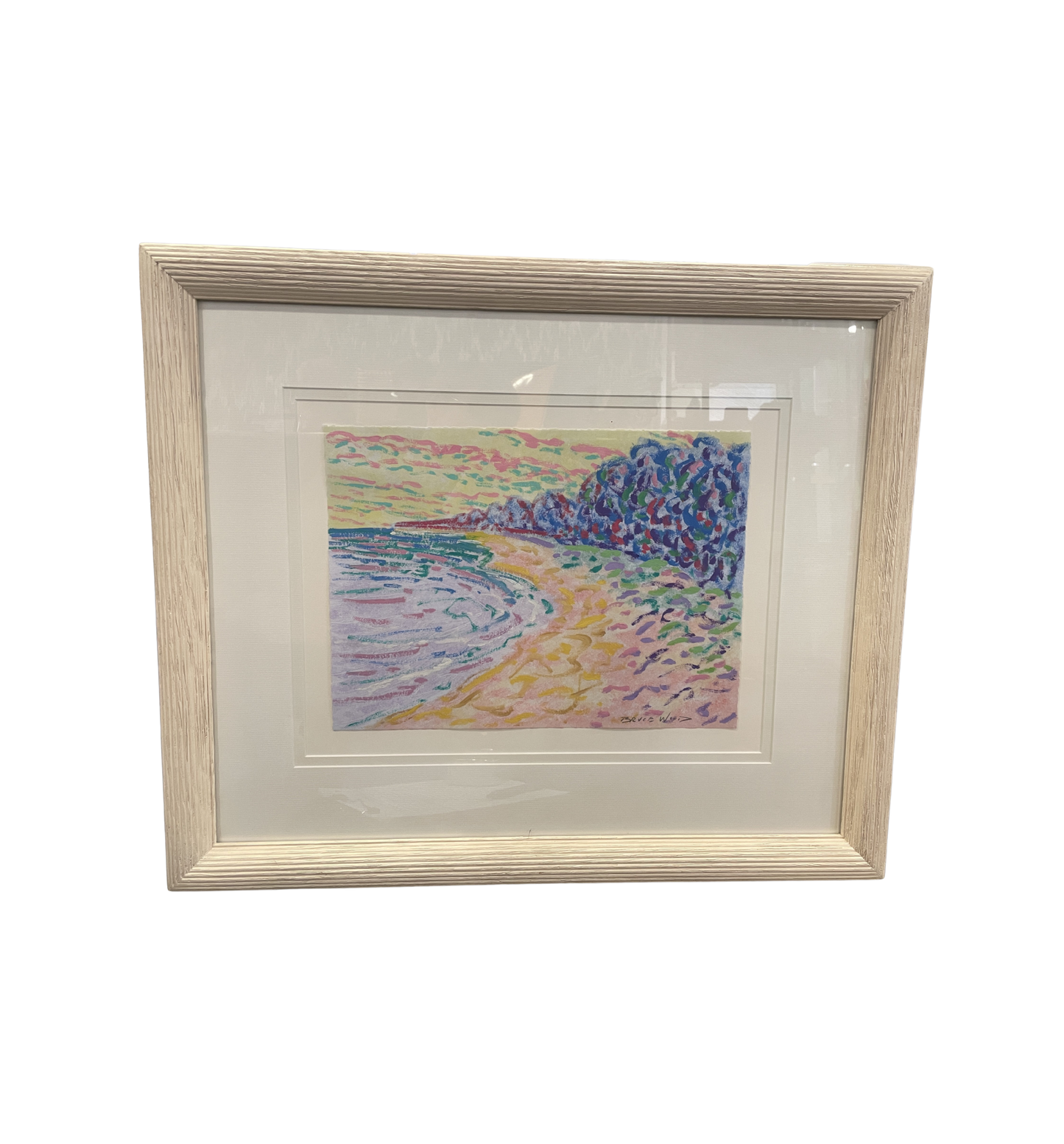 Bruce Wood Original Acrylic Abstract (0ND005)