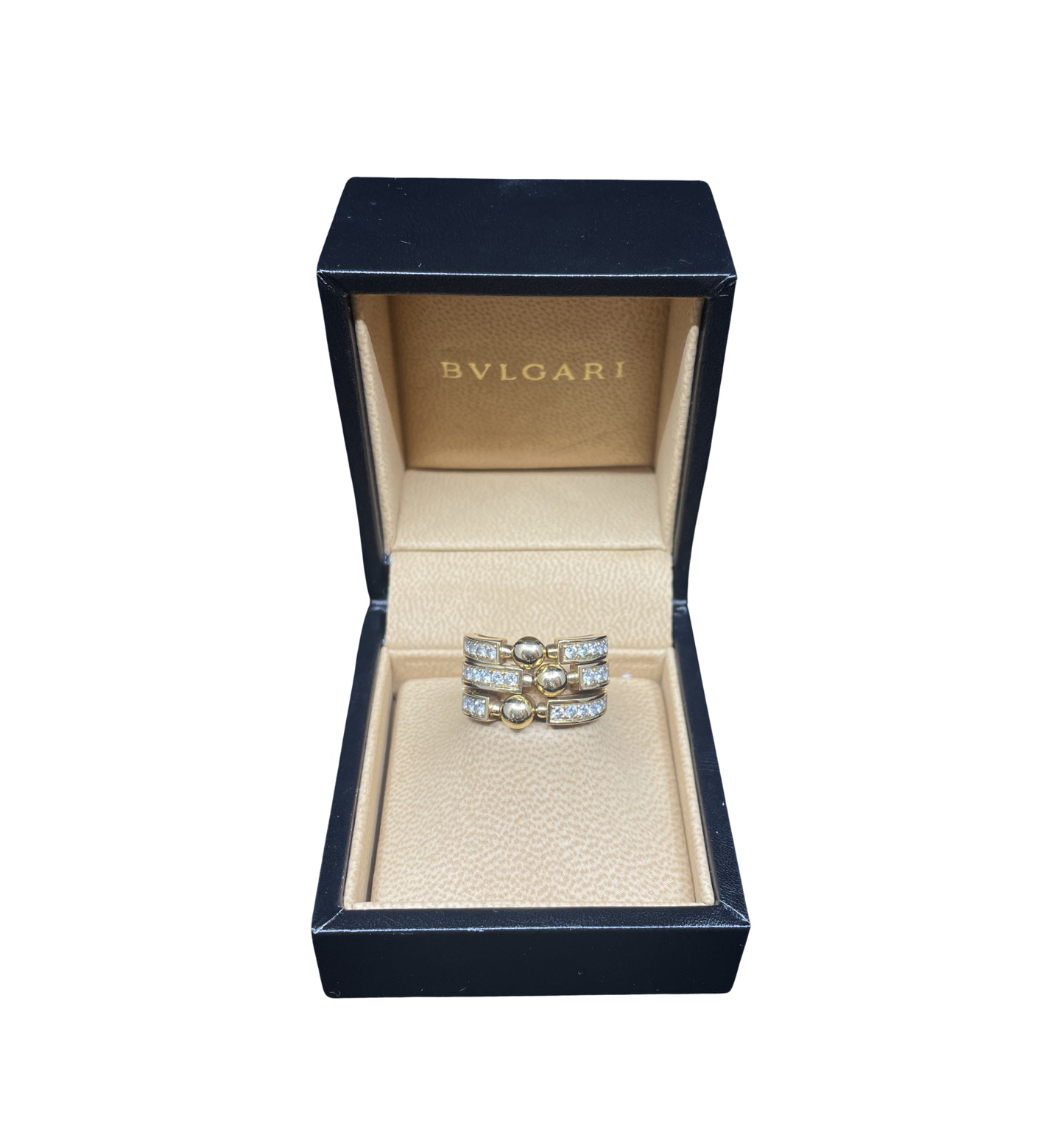 Bulgari 18k Allegre Ring with Diamonds, original box (0HH001)