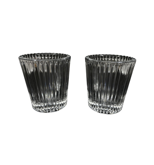 Waterford Votives, a pair (0JA003)