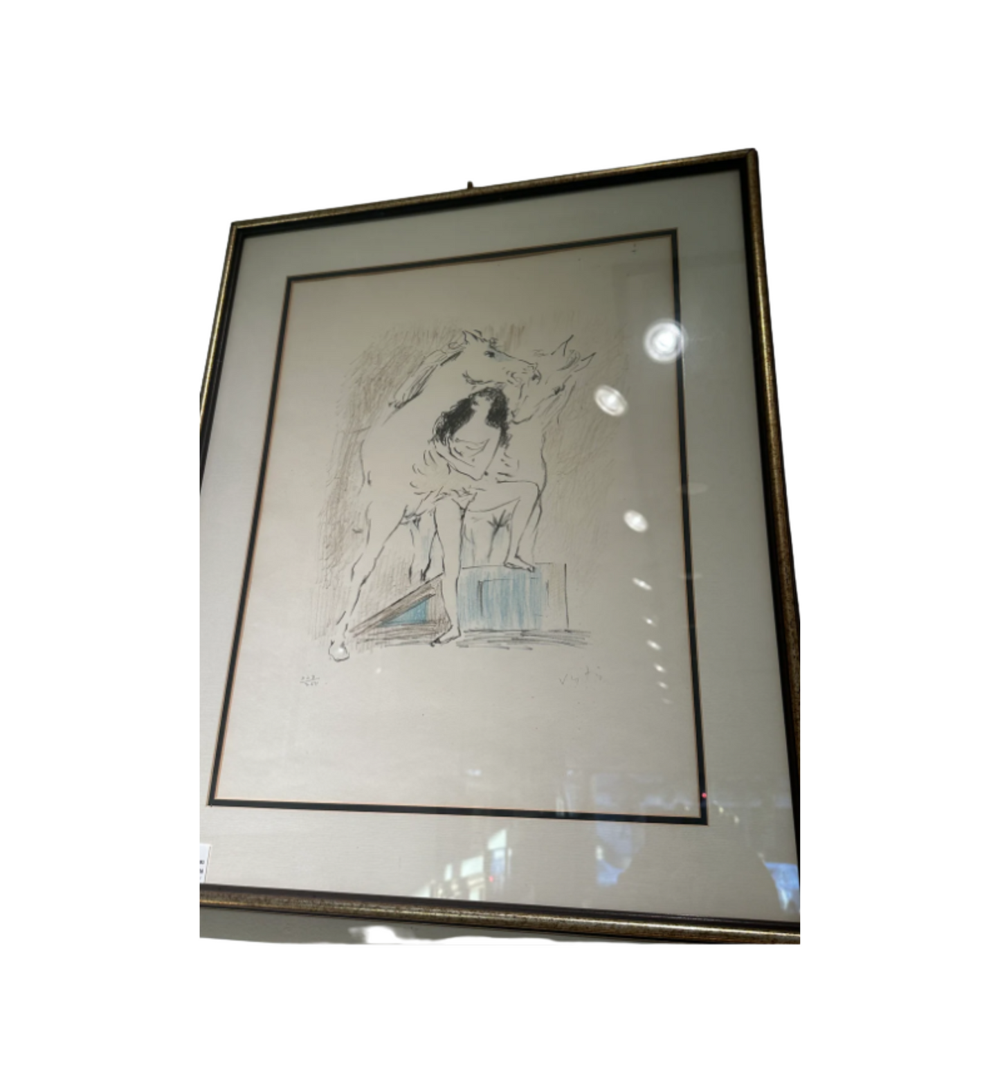 Marcel Vertes Circus Girl Lithograph (25893)