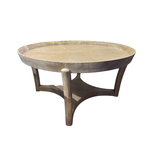 Hooker Round Coffee Table in Natural (0N200P)