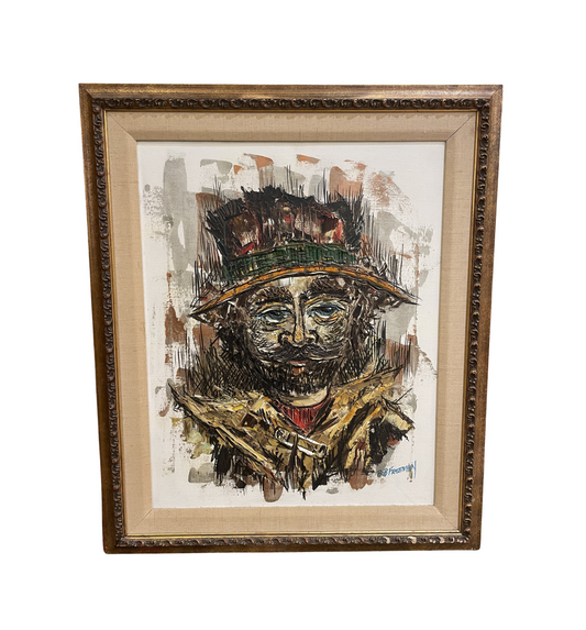 Bob Freeman Acrylic of Man (0QR003)