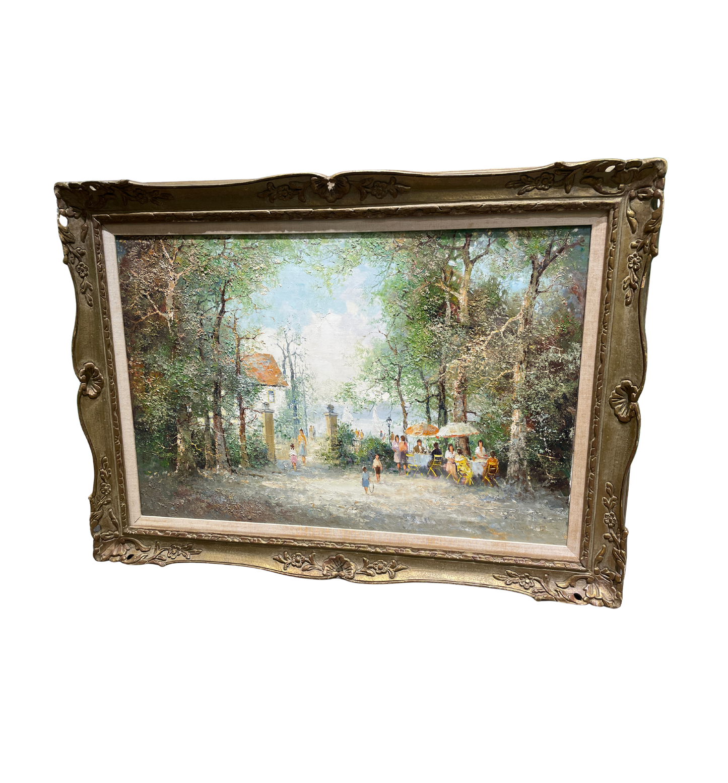 Willi Bauer, German (1923-) Oil on Canvas (01D00R)