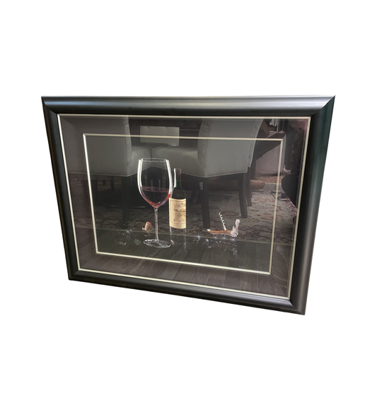 Michael Godard Framed Print, "Catch the Cork" (0JE001)