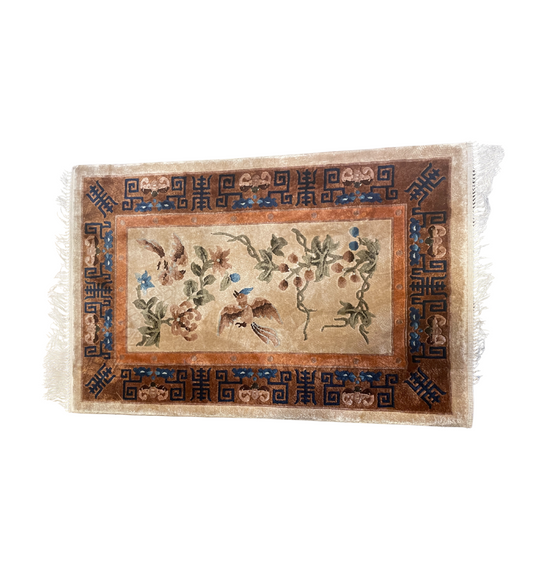 Silk Chinese Sculpted Rug (0H9002)
