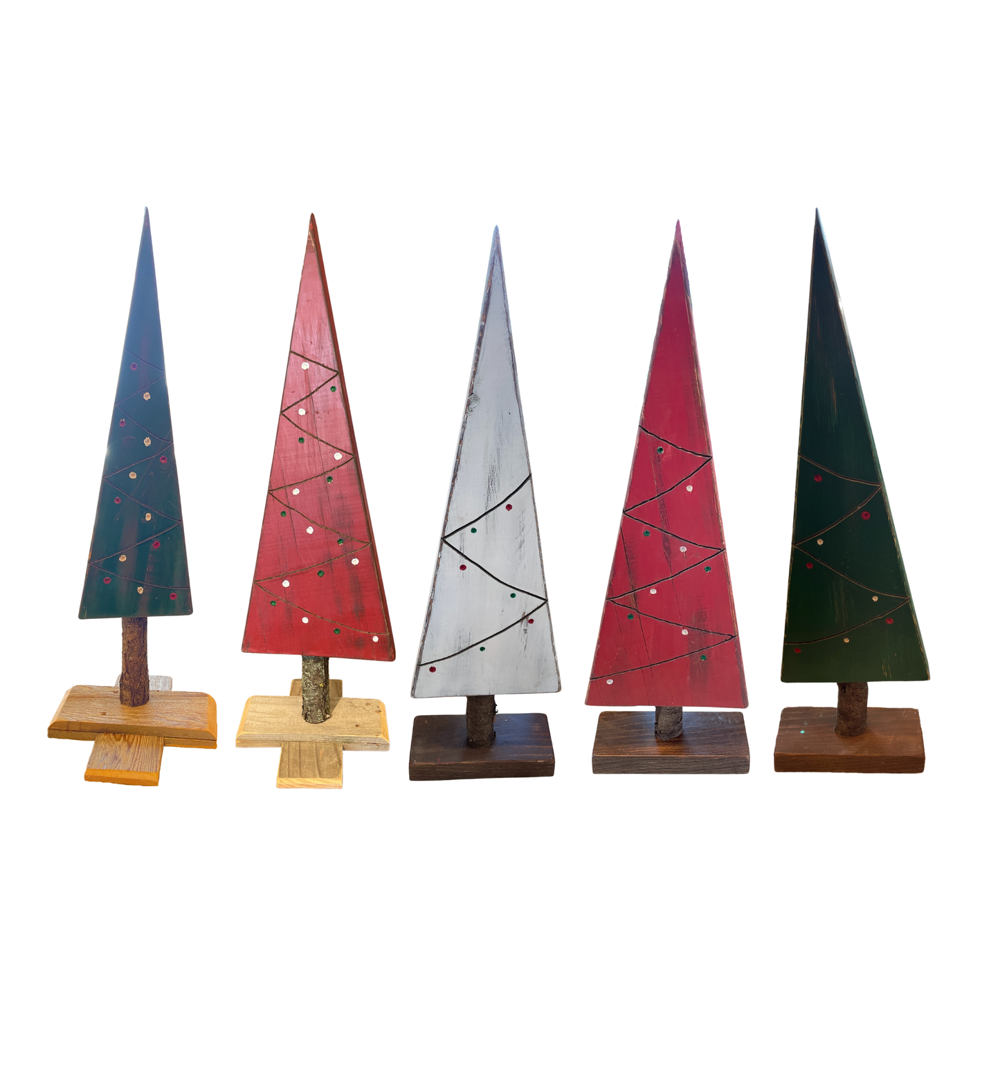 Wooden Holiday Tree, Medium (00O007)