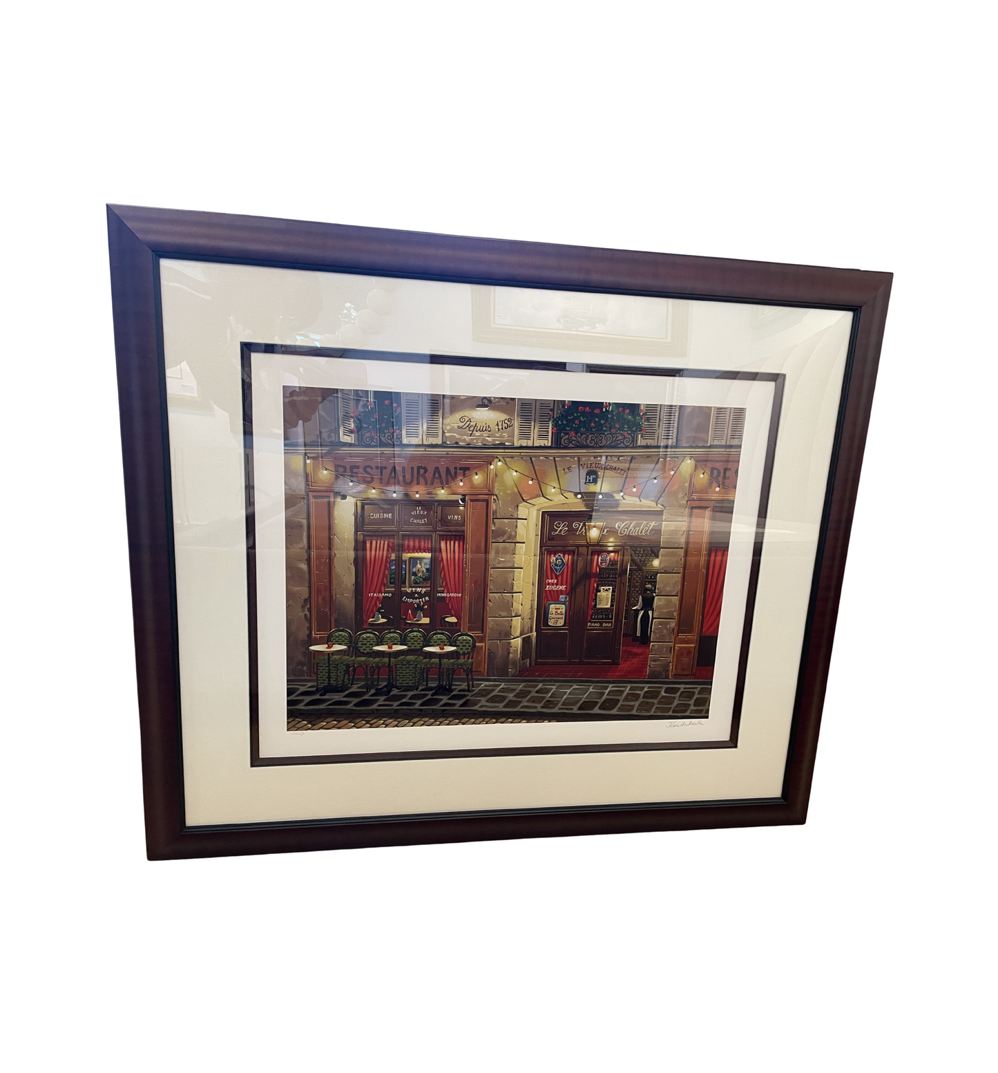 Ludmila Kondakova Serigraph "Le Vieux Chalet" (0OI005)
