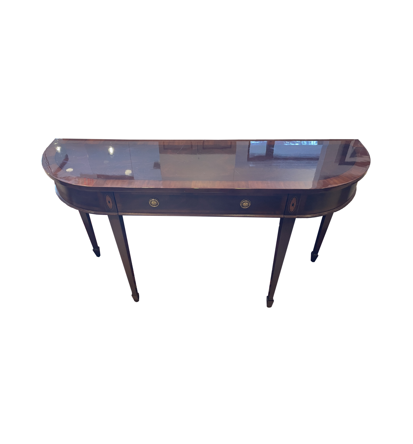 Hekman Copley Place Console Table, Demilune (0LP002)