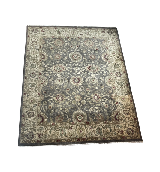 Hand Knotted Wool Rug (7'8x9'7) (0MS001)