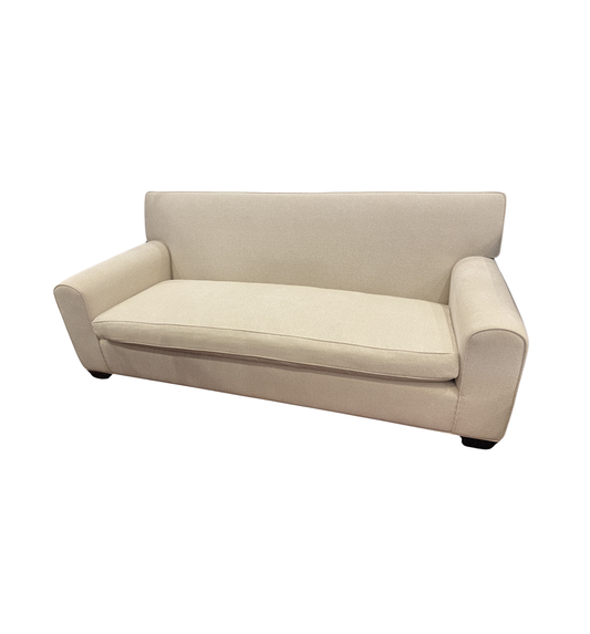 Bespoke Basket Weave Micro Boucle Sofa, AS IS (0OT00I)