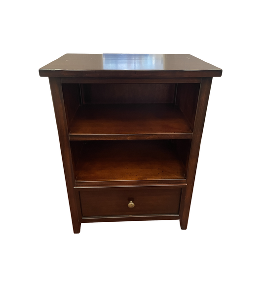 Small Console Bookcase With Drawer, AS IS (0MM007)