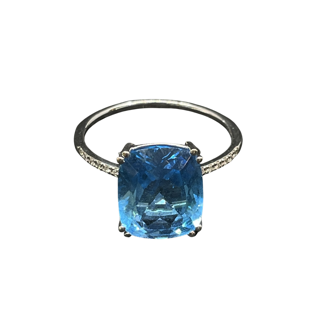 Effy 14K Blue Topaz Ring (0KA015)