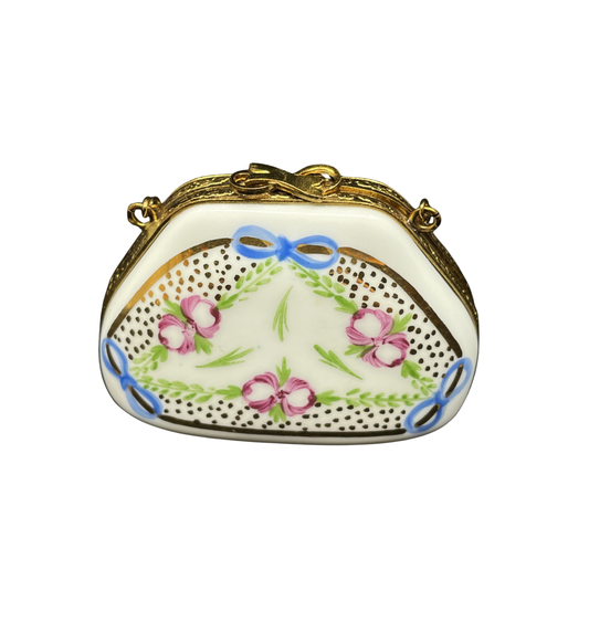 Limoges Trinket Box Purse (0IB008)
