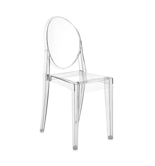Kartell "Ghost" Side Chairs, set of 8