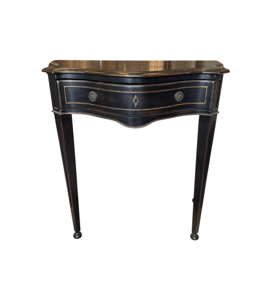 Sligh "Ellis Lane" Black Finish Console Table, AS IS (0M7007)