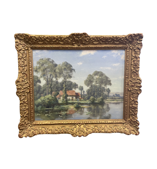 Thomas Frederick Mason Sheard (British 1866-1921) Landscape on Board (0OT00U)