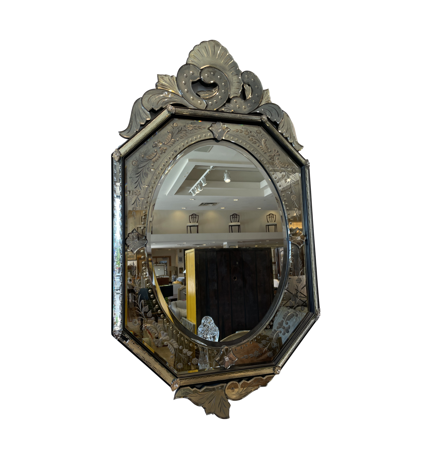 Vintage Venetian Mirror (00Y00N)