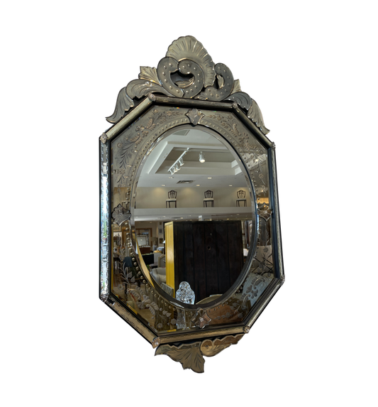 Vintage Venetian Mirror (00Y00N)