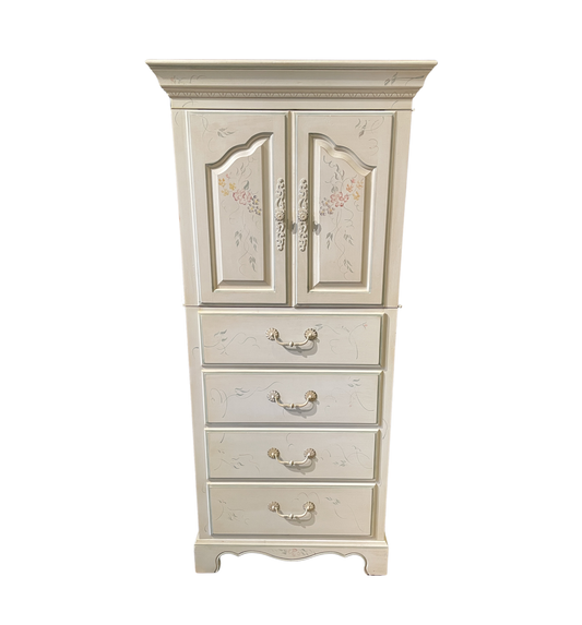 Ethan Allen Country French Faux Painted Lingerie Chest (0PU005)