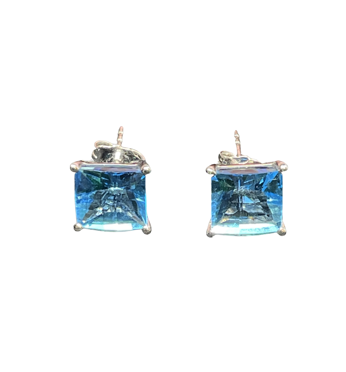 Effy 14K Blue Topaz Earrings (0KA017)