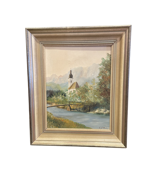Frank Speck Oil on Canvas, Landscape (0G000I)