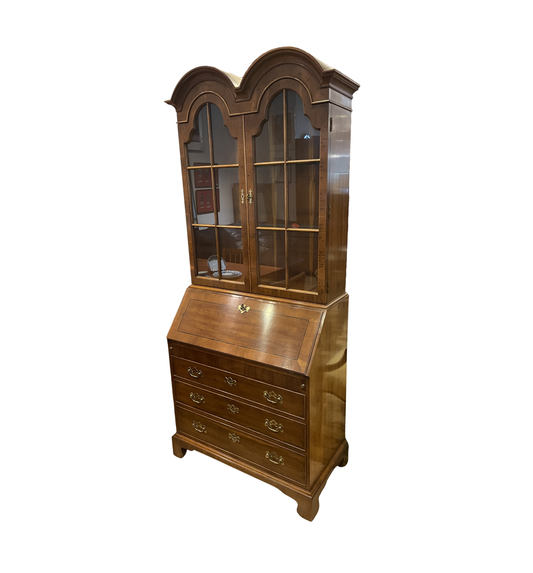 Henredon George II Double Bonnet Secretary Desk (0HO00X)