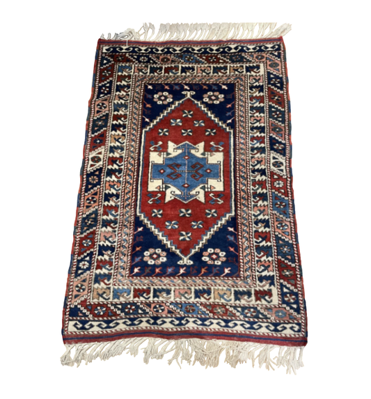 Turkish Center Medallion Rug AS IS (Approx. 3'x5') (0EY006)