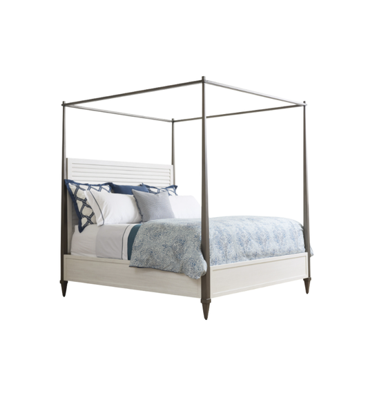 Lexington "Coral Gables" Paneled Four Poster Bed, Queen (0IV00B)