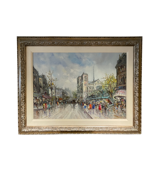 Salvadore Demone (b. 1928) Paris Street Scene (0N5009)