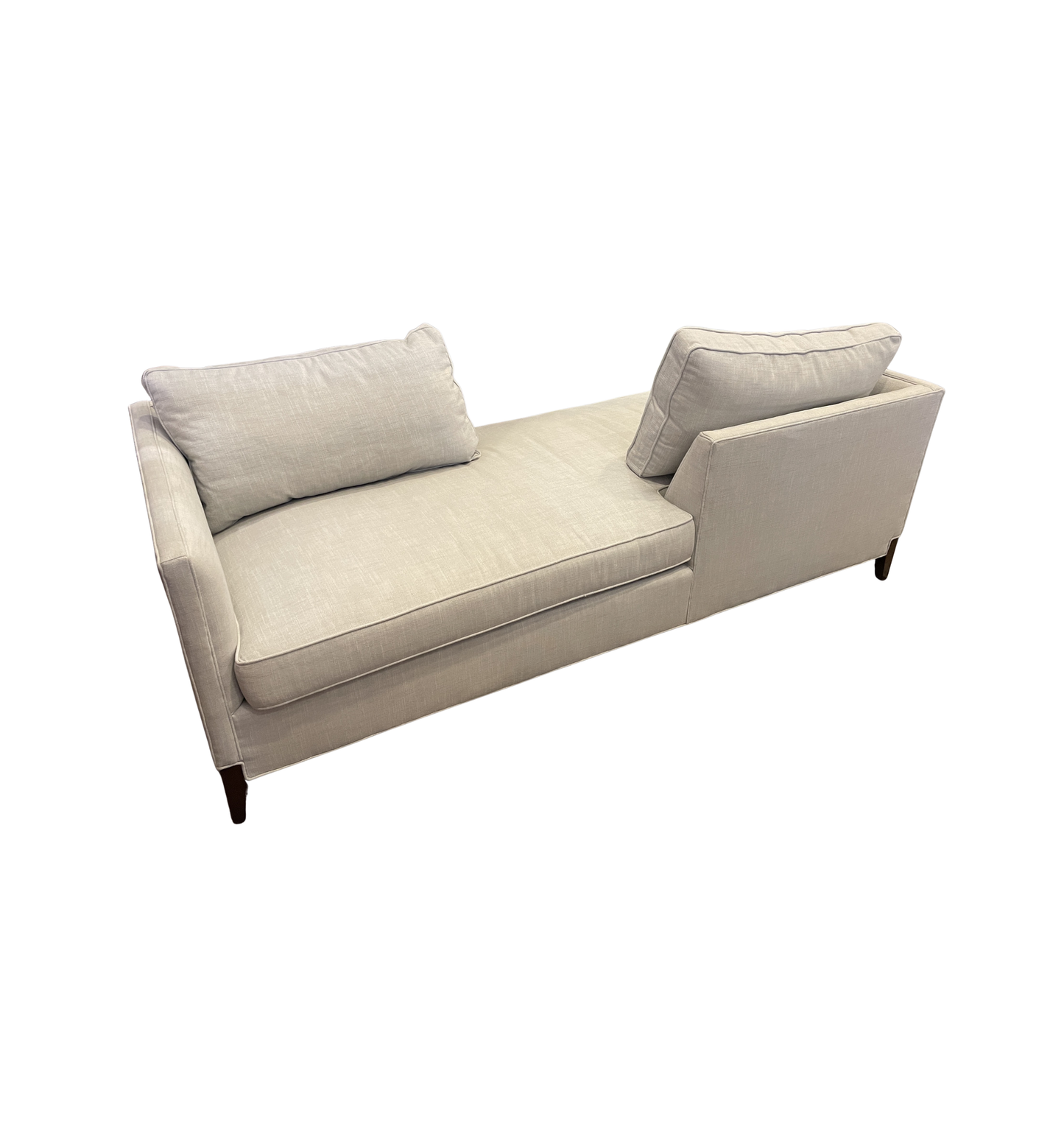Chaddock Home "Sweet Nothings" Tete-a-Tete in linen (0MT001)
