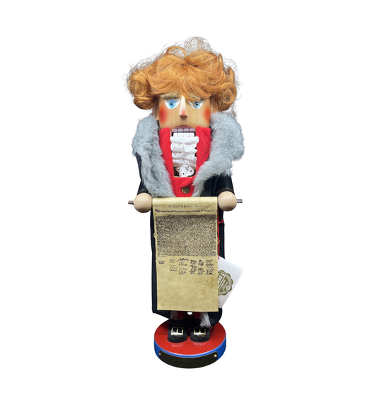 Steinbach Thomas Jefferson, 17" with box, SIGNED 1996 (0IR00A)