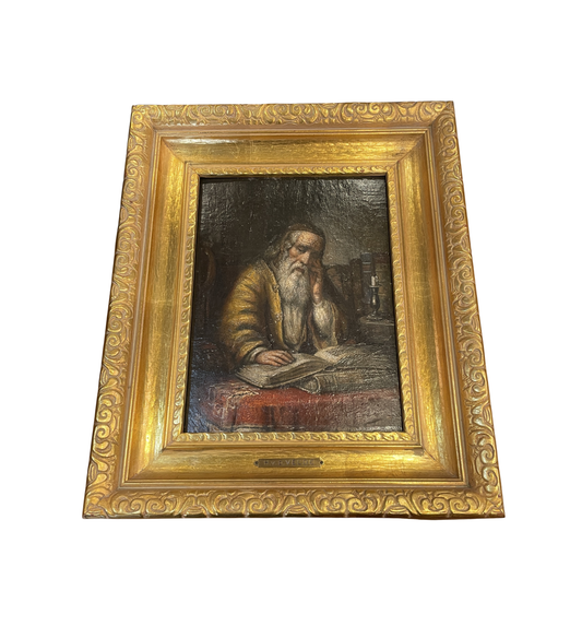Henry van de Velde (Belgium 1896-1969) Rabbi Oil on Board (0OT00X)