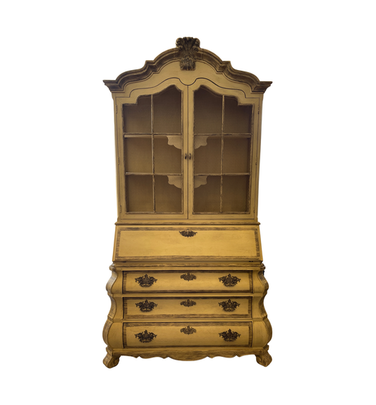 Henredon "Dorothy Draper" Bookshelf Secretary, 1960s (0JF002)