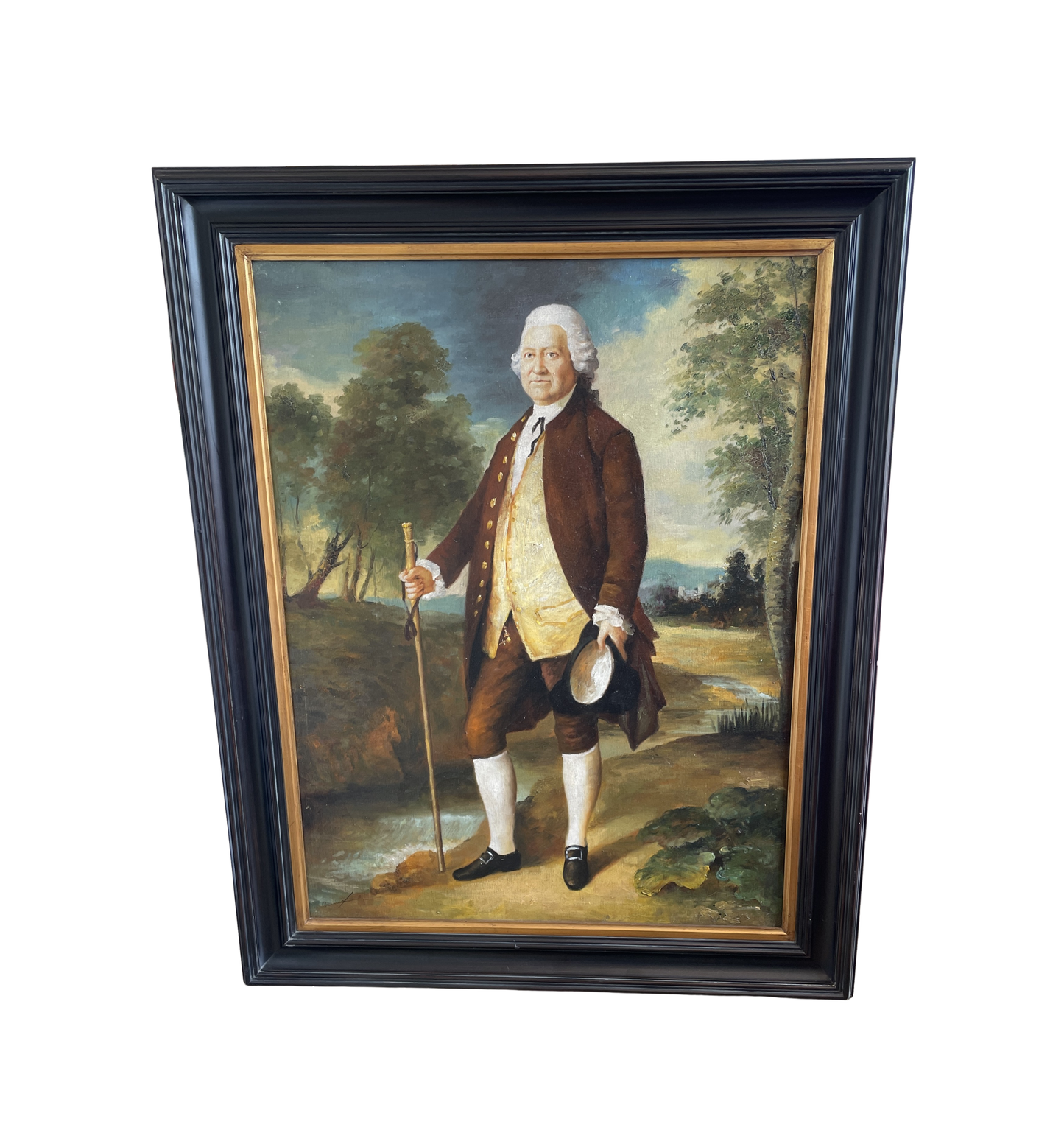 Reproduction oil of Sir Benjamin Truman, after Thomas Gainsborough (0BL00A)